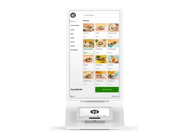 Clover Kiosk self service ordering system