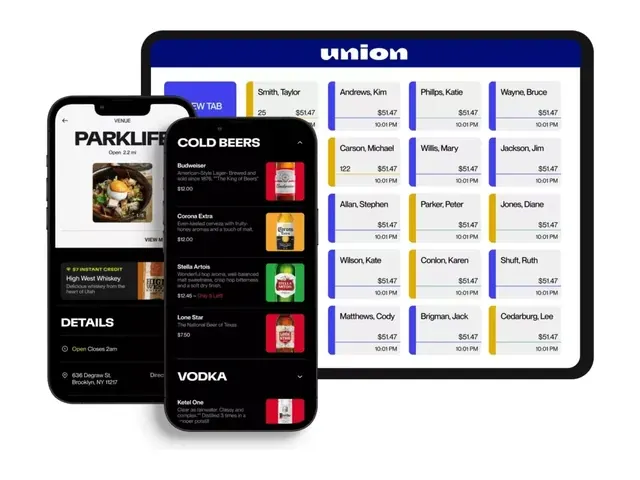 Union Pocket mobile point of sale on iPhone