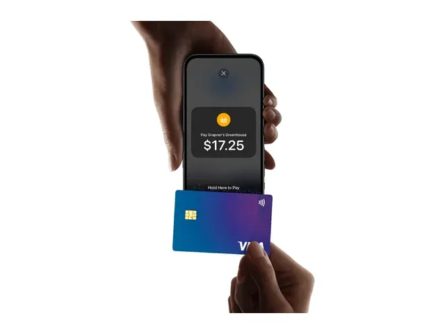 Union Pocket on iPhone using Tap to Pay